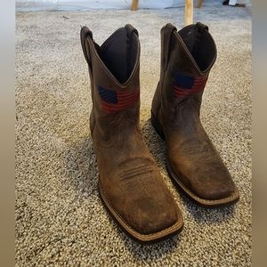 Boy's Ariat Patriotic Cowboy Boots